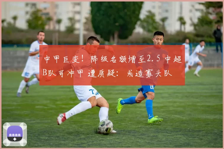 中甲巨变!降级名额增至2.5 中超B队可冲甲 遭质疑:或造寡头队